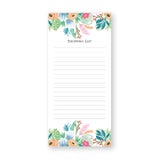 Wicklow Blossom Shopping Notepad