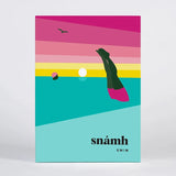 SNÁMH / SWIM – 10 Greeting cards with envelopes