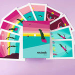 SNÁMH / SWIM – 10 Greeting cards with envelopes