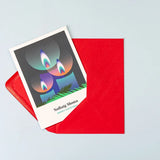 NOLLAIG / CHRISTMAS – 8 Christmas cards with coloured envelopes