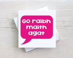 Go Raibh Maith Agat - Card