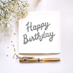 Happy Birthday - Square card