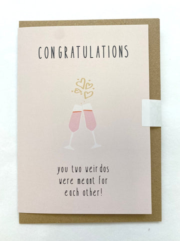 Congratulations Weirdos