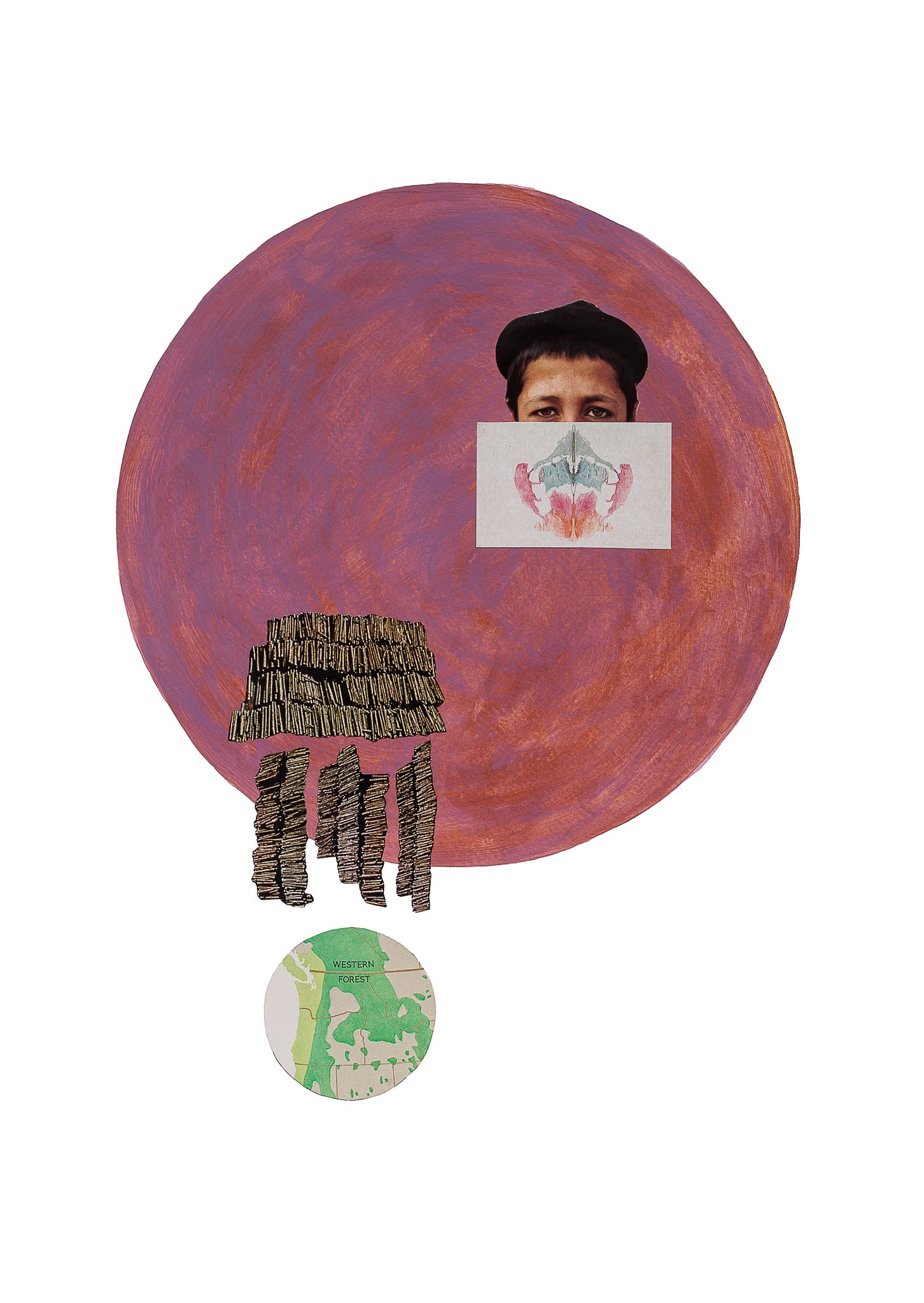 Deforestation - Ecology Series - Art Print (A4 size)