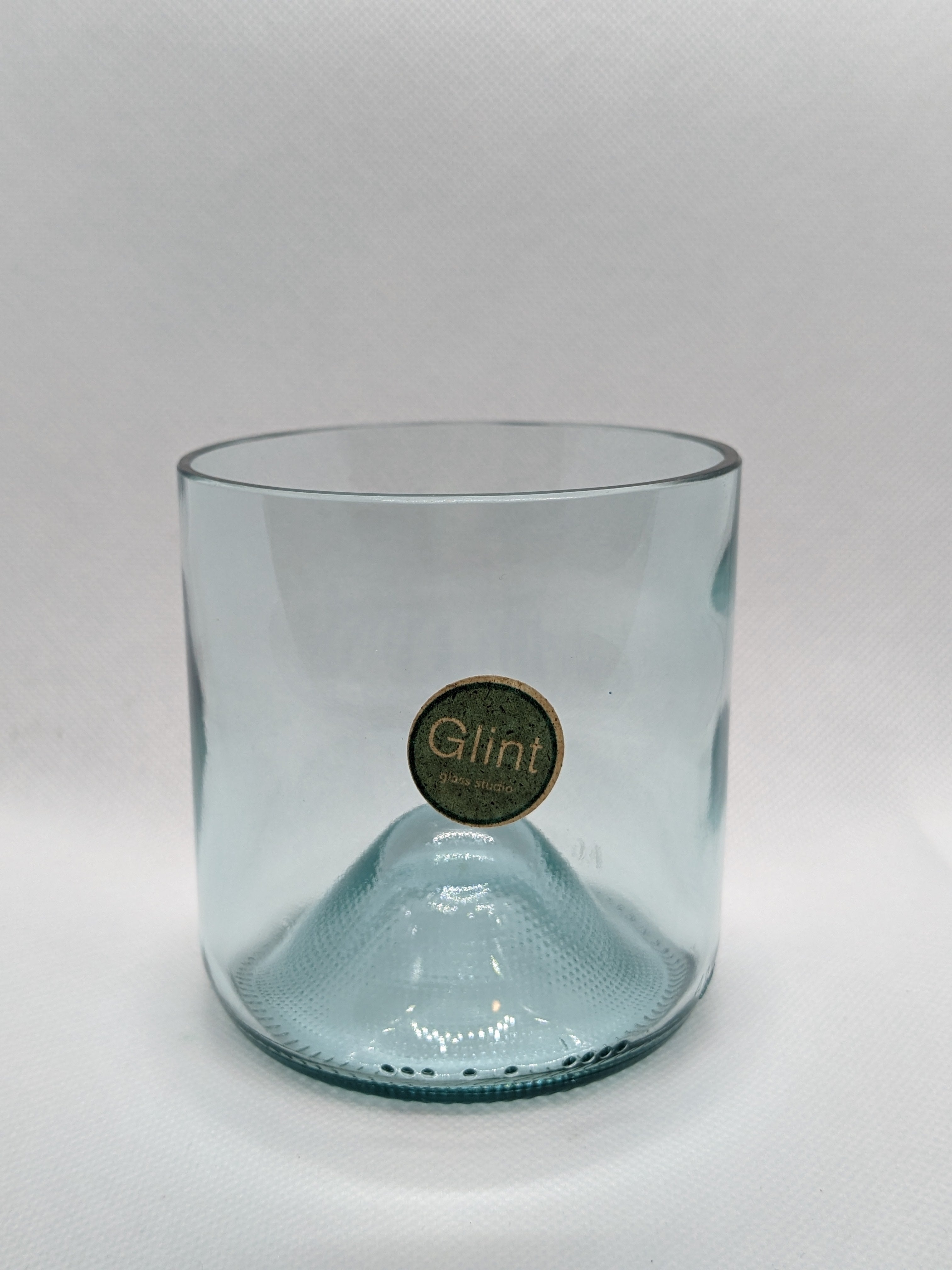 Clear Beaker with a Blue Hue