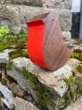 Wooden Robin - Red