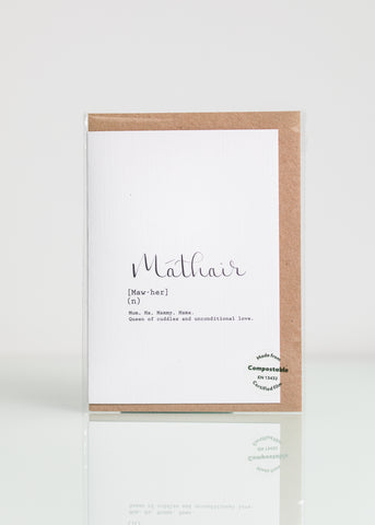 Focail Card - Mathair