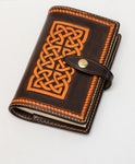 Handmade Leather Notebook - Celtic Design