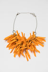 Sandia Dublin ORANGE EXTREMELY LIGHT WEIGHT NECKLACE