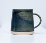 8 oz ceramic mug - Blue hue