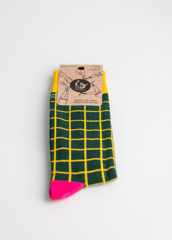 Grand Green - Women’s Socks Size 3 - 7