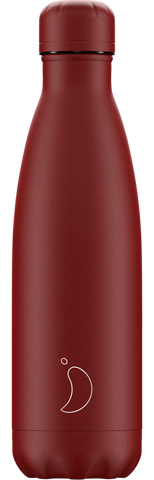 500ml Chillys Bottles - All Red