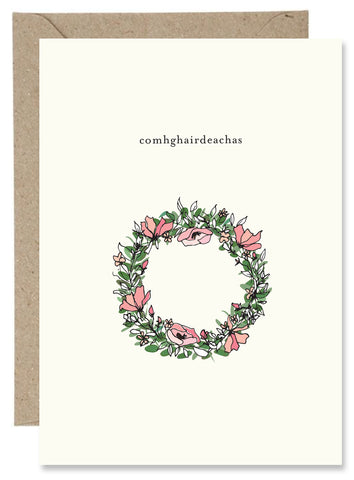 Comhghairdeachas - Wreath